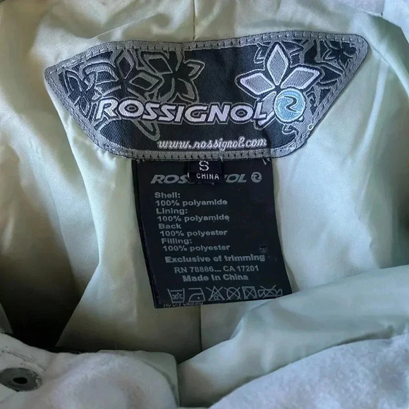 Rossignol black ski snow belted pants  size S - Picture 5 of 5